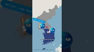 Why did the korean War never officially end?. #history #coldwar #shorts