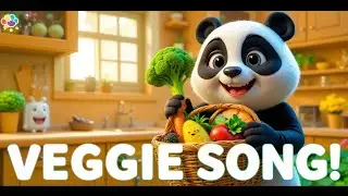 Vegetable Song  🥕🥦 | Learn Veggie Names, Colors & Taste with Panda Pogo | Brainy Bunch TV566