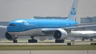 KLM 777-200 Runway 4 Takeoff | MSP