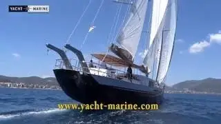 MOSS 40 m steel hull sail yacht For Sale