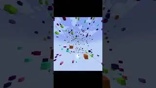 Radioactive Decay Portrayed by Minecraft, But Inside! #shorts #minecraft #minecraftshorts