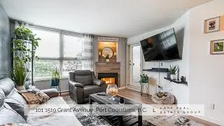 Port Coquitlam Updated 1 Bedroom Condo 4K Tour  |  101 1519 Grant Avenue  |  Lapp Real Estate Group