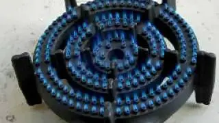 Auscrown cast iron 3 ring burner burner