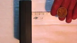 Тест компактного металлодетектора CMD-10 - Compact metal detector CMD-10 test