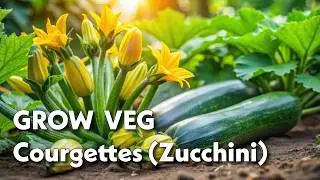 How to Grow Courgettes (Zucchini) | Planting, Care & Uses of Courgettes (Beginner Friendly Guide)