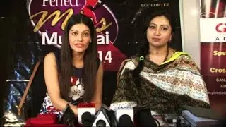Pooja Misrra at The Announcement of Perfect Miss Mumbai Fashion Show 2014