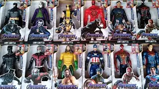 Avengers toys/action figures/unboxing/Cheap Price/SpiderMan,hulk,venom,dr strange,thor/toys.Asmr.350