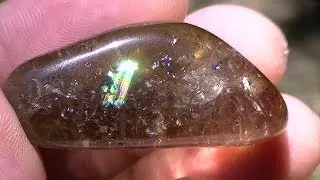 Smoky quartz polished (SiO2) Quartzo fum&eacute;, Quartzo fumado