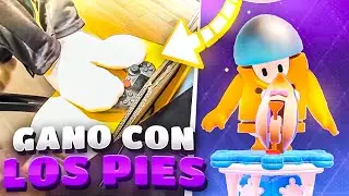 GANO CON LOS PIES EN FALL GUYS 🦶🏻