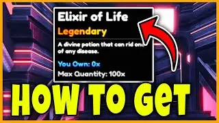 HOW TO GET ELIXIR OF LIFE in ANIME VANGUARDS Roblox