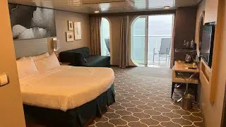 Accessible balcony Stateroom 12170 Royal Caribbean Symphony of the Seas Tour