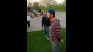 Whip Cracking Trick - Cutting a Cigarette from the Mouth