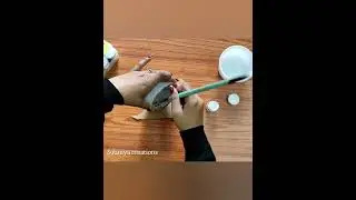 How to reuse waste tape roll | DIY craft ideas | tape roll craft | pen stand | #shorts