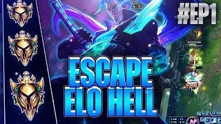 Escape Elo Hell: #Ep1! Using Yasuo To Escape GOLD! (Use MACRO!)