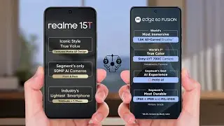 Realme 15T Vs Moto Edge 60 Fusion