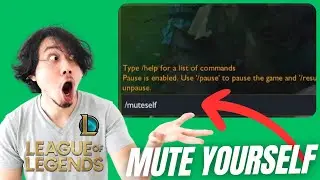How to Mute Yourself in LoL - MuteSelf in League of Legends #lol