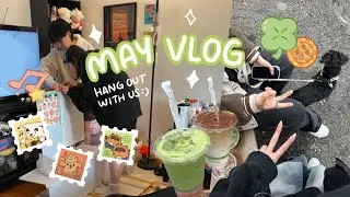 artist diaries ☆ display setup, coffee date, drawing