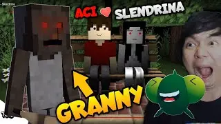 GRANNY, SLENDRINA, ACI VERSI MINECRAFT!!! Kelas Kakap Animation Reaction ~Sumpah Ngakak Abiss wkwk!!