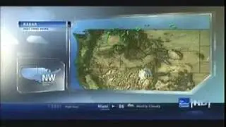 Weather Channel HD Satellite Local Forecast July 4, 2008