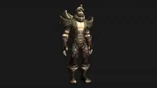 Leather Quest Armor - Frostwolf Armor model - Warlords of Draenor alpha
