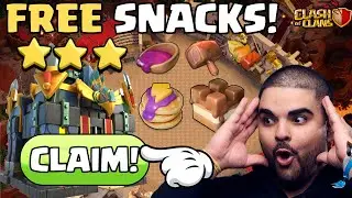 How to Get 5 FREE Magic Snacks For CWL! - Clash Of Clans