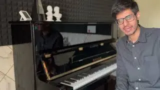 Hailun Upright Piano HL121 - Kunal Dutt Playing Winter Wind Etude by Chopin - Mezzopiano India