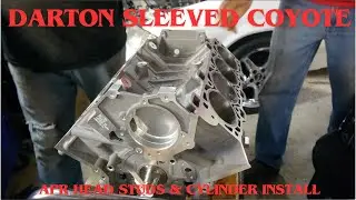 Coyote Engine Cylinder Head & ARP Cylinder Head Studs Installation