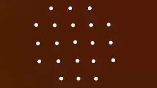 7x1 dot easy muggulu pattern for daily use @dailynewkolamdesign 