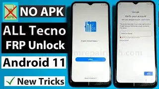 FRP BYPASS TECNO SPACK 7 PR651E И PR651H ANDOID 11 БЕЗ ПК БЕЗ ПРОШИВКИ ПРОСТОЙ