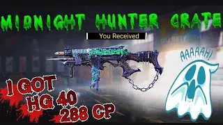 Midnight Hunter Crate | Legendary HG 40 Ghoul Bound in 288 CP | CODM