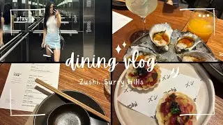 Dining Vlog | Zushi, Surry Hills