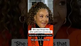 'She says things that other politicians cannot say.' Michele Norris on Obama interview