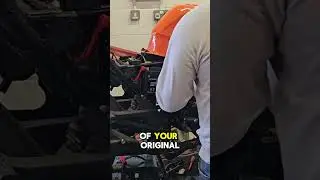 закрепите аккумулятор с помощью кабельных стяжек #homemechanic