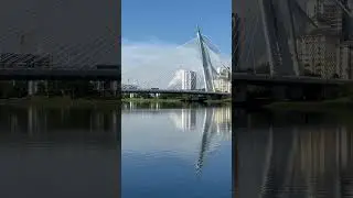 Seri Wawasan Bridge, Putrajaya #lake #travel #water #beautiful #malaysia #nature #putrajaya #views