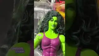 Marvel Legends SHE-HULK Iron Man QUICK LOOK Action Figure Review