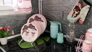 لعشاق اللون الوردي 💓تنسيقات وديكورات للمطبخ وغرفتي😍تناسق اللون الوردي مع الأزرق👌 🥰
