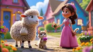 Baa Baa Black Sheep 🐑💛 | Baby Bubbles Happy Learning Song for Kids