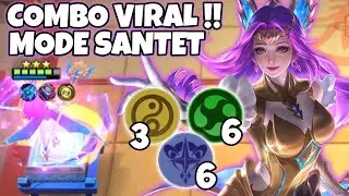 ODETTE MODE SANTET ASTRO ELEMENTALIST MAGE CADIA MAGIC CHESS MOBILE LEGENDS !!