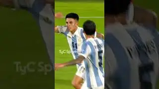 🇦🇷🚀 GOLAZO DE THIAGO ALMADA. #Argentina 1-0 #Uruguay #eliminatorias #f&uacute;tbol