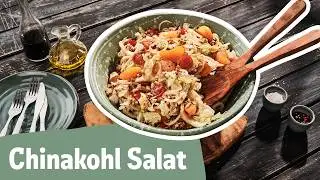 Chinakohl-Salat &ndash; Rezept mit Mandarinen und winterlichem Zimt-Dressing 🥬🍊| REWE Deine K&uuml;che