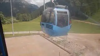 Hornbahn Hindelang 2023 Allgäu ( Bad Hindelang ) - Hochfahrt / Hinfahrt Teil 3 Gondel Bahn Test