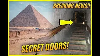 A 4,500-year-old secret door has been discovered in the pyramid of Menkaure