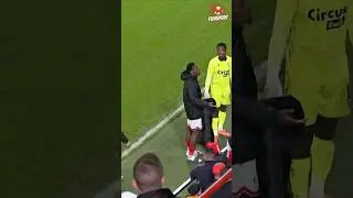 FAN INCIDENT ENDS MATCH ⚽ #soccer #football #shortvideo #shorts