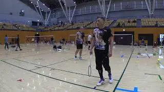 2025 Mizuno Omotenashi cup MD110 final Hsu chieh + Li Bin vs Sit Wai Keung + Lam Kong game 2