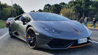 Lamborghini Huracan lp-610 -Modified exhaust