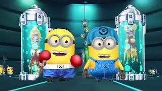 Minion Rush April Fools Day - Boxer minion and Skater minion at Vector's Fortress