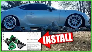 Rev9 Hyper-Street CoilOvers Install - (Rebuilding A BRZ Ep.3)
