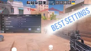 STANDOFF 2 | Settings + Highlights 🩵⚙️ - BEST 4 finger Setting 2025