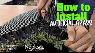How to install artificial grass for beginners?