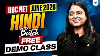 UGC NET June 2026 Hindi | New Batch | Free Demo Class | Sakshi Mam